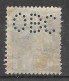 715	N°	140	Perforé	-	OBC 7	-	OROSOI BACK   UNION F. PERSANNE - Used Stamps