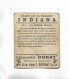 59 - RARE Chromo " INDIANA, N° 2 La Femme  Sioux " Pub Produit Nonat-Dupont Lille - Other & Unclassified