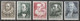 Nederland NVPH 305-09 Zomerzegels 1938 Postfris MNH Netherlands - Neufs