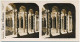 Photo Stéréoscopique 7,2x7,5cm Carte 17,2x8,9cm Vues D'Italie S. 125 - 1533 ROME. Cloître De Saint Paul Hors Les Murs* - Photos Stéréoscopiques
