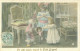 Delcampe - Serie De 5 Cartes - Fillette Jouets Poupée Attelage Chevres - Petit Guignol      Q 2537 - Collections, Lots & Series