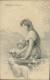 M.M. VIENNE  1900s ART NOUVEAU POSTCARD  WOMAN & DAUGHTER & FLOWERS - N.300 (5528) - Vienne