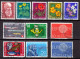 Switzerland / Helvetia / Schweiz / Suisse 1959 - 1960 ⁕ Nice Collection / Lot Of 24 Used Stamps - See All Scan - Gebruikt