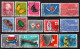Switzerland / Helvetia / Schweiz / Suisse 1957 - 1958 ⁕ Nice Collection / Lot Of 29 Used Stamps - See All Scan - Gebruikt
