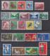 Switzerland / Helvetia / Schweiz / Suisse 1955 - 1956 ⁕ Nice Collection / Lot Of 23 Used Stamps - See All Scan - Used Stamps