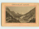 CHROMO - CARTE - CHOCOLAT LOUIT  - SAVOIE -  LE TUNNEL DU MONT CENIS - MODANE - Louit