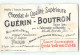 CHROMO / CHOCOLAT GUERIN BOUTRON - LE THEATRE -  LE THEATRE ANGLAIS - Guérin-Boutron