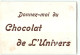 CHROMO / CHOCOLAT DE L'UNIVERS -  MAI - Sonstige & Ohne Zuordnung