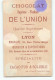 CHROMO / CHOCOLAT DE L'UNION - LA BICYCLETTE - LYON - Sonstige & Ohne Zuordnung