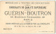 CHROMO DORE - CHOCOLAT GUERIN BOUTRON -  JACINTHE - Guérin-Boutron