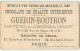 CHROMO - CHOCOLAT GUERIN BOUTRON -  MILITAIRE - Guérin-Boutron