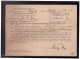 Dt Reich (024257) Postkarte Vorgedruckt Kriegsschädenamt Gel.mit Fst Regierungsbezirk Steglitzam 20.3.1945 Späters Datum - Frankeermachines (EMA)