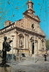 06 - Vallauris - L'Eglise Et La Statue L'Homme Au Mouton De Pablo Picasso - CPM - Carte Neuve - Voir Scans Recto-Verso - Vallauris