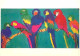 Animaux - Oiseaux - Perroquet - Art - Peinture - Walasse Ting - The First Parrot Orchestra - Carte Neuve - CPM - Voir Sc - Birds