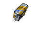 *** Schweppes Blueberry *** Detailgetreue Handgefertigte Nachbildung: TUK TUK Taxi Aus Thailand - 14x7x6 Cm - Motorcycles