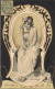 Jugendstil * Série 6 CPA Illustrateur Art Nouveau * Joyeuses Pâques * Pasqua PAQUES * Femmes Lapin Rabbit Dorures - Vor 1900