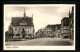 AK Bretten, Marktplatz Mit Rathaus  - Bretten