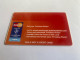 - 1 - MasterCard Champions League Final Milan - Liverpool 2007 ( Not Real Credit Card ) - Carte Di Credito (scadenza Min. 10 Anni)