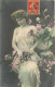  FANTAISIE -  FEMME - FRAU - LADY  -  FLEURS - Femmes