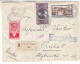 Vatican - Lettre Recom De 1937 - Oblit Citta Del Vaticano - Exp Vers Praha - Valeur 80 € ++ - Briefe U. Dokumente