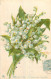  CPA MUGUET - MUGUETS : COQUETTERIE DISCRETE  - AC - Fiori