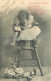 CPA  ENFANT- FILLETTE - LITTLE GIRL - LE SUPPLICE DE TANTALE - BERGERET - Bergeret