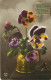  CPA FLEURS - VASE  - Blumen