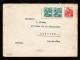 Lettre De Suisse Pour La France Du 30 9 1943 Avec Marque De Controle Allemande Au Dos - Postmark Collection