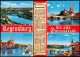 Ansichtskarte Regensburg 4 Bild Panorama - Chronikkarte 1981 - Regensburg