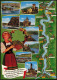 Landkarten AK Rhein (Fluss) Koblenz Bis Rüdesheim Weinkönigin 1978 - Carte Geografiche