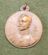 Médaille Belge Adolphe Max Bourgmestre De Bruxelles Guerre 14-18  - Belgian Medal WWI Médaillette Journée Devreese - Belgium