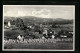 AK Hinterhermsdorf /Sächs. Schweiz, Panoramablick Auf Ort Und Gebirge  - Hinterhermsdorf