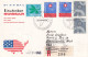 Recommandé Zurich Flughaten Einschreiben Swissair Mai 21 1967 Europa Stevenssville Mich Uspo Jamaica - Covers & Documents