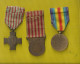 3 Medailles Militaires - Francia