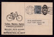 DDFF 982 -- BELGIQUE VELO - Carte Illustrée TP Albert GENT 1922 - Vélos-Motos-Autos F.N. Fabrique Nationale Chez Houard - Wielrennen