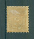 SAINT- PIERRE ET MIQUELON - Timbres-taxe N°10* MH Trace De Charnière SCAN DU VERSO. Timbres De France De 1893-1926 Surch - Unused Stamps