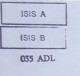 Terre Adélie, EPF, Dumont D'Urville. Cachets ARCAD, LGE, ISIS A, ISIS B,  035 ADL, Pointe Géologie, Griffe Expédition - Storia Postale