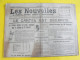 Journal Les Nouvelles De Durtal Seiches Tiercé Et Chateauneuf. N° 15 Du 6 Mai 1928. Rare Journal Local Du 49 - Autres & Non Classés