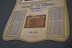 Ancien Grand Calendrier Publicitaire,Fleurus, 1939,Verschueren Et Cie. La Liberté , 34 Cm. Sur 24 Cm. - Grossformat : 1921-40