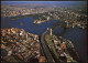 Postcard Sydney Luftbild Harbour 1978  Gel. Air Mail - Sydney