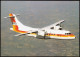 Ansichtskarte  Flugzeug Airplane Avion ATR 42 Luftverkehrs AG 1988 - 1946-....: Modern Era