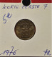 50 Centimes 1976 Frans Met Korte Zeven In Datum - 50 Cents