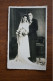 F1973 Photo Romania Bride Groom Wedding Couple 1943 Foto Select Jacob Aizicovici Iasi - Photographs