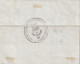 Préphilatélie B.3.R Encadrée Bruxelles 22 Fevr 1847 En Bleu & Cachet De Passage Confédération Suisse Consulat Bruxelles - ...-1845 Precursores