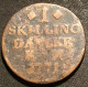 DANEMARK - DENMARK - 1 SKILLING 1771 - Christian VII - KM 616 - Denemarken