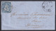 Suisse Thun Thoune  Anb Lausanne Bern Geneve 3 Juil 1866 5 S IA - Storia Postale