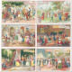 Chromo Liebig Série Compl. De 6 Chromos S_0770 Danse à Différentes époque 1904 (2) - Liebig
