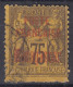 MADAGASCAR TYPE GROUPE SURCHARGE N° 20 OBLITERATION LEGERE - COTE 90 € - A VOIR - Used Stamps