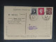 Daguin Prades Festival J S Bach Juin 1950 Flamme Omec Exposition Philatelique - Used Stamps