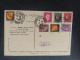 Daguin Prades Festival J S Bach Juin 1950 Flamme Omec Exposition Philatelique - Used Stamps